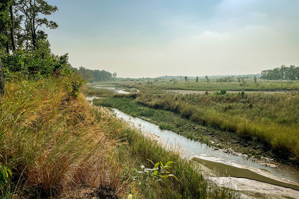 Landschaft Bardia Nationalpark